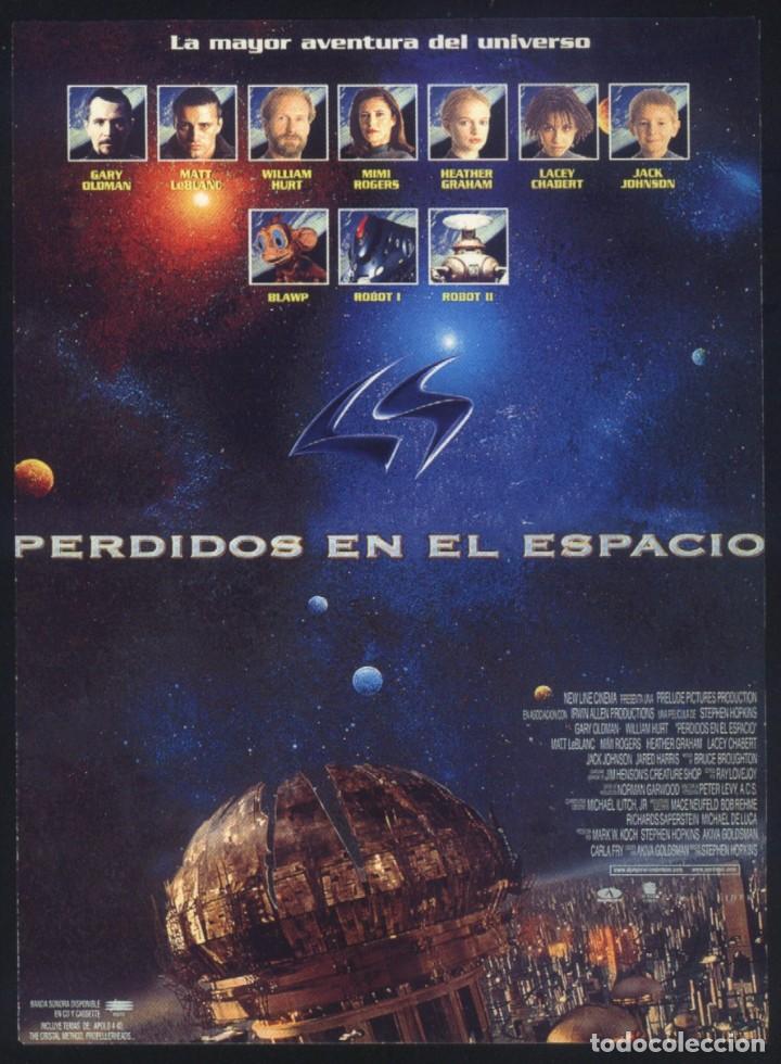 Kino: Q-09424- PERDIDOS EN EL ESPACIO (Lost in Space) (FICHA T&Eacute;CNICA) William Hurt
