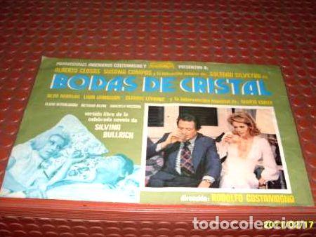 Kino: poster o afiche de pelicula boda de cristal antiguo
