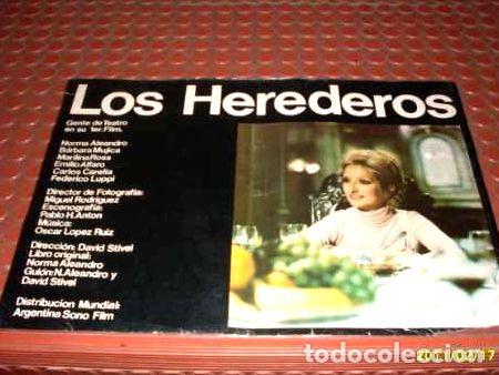 Kino: poster o afiche de pelicula los herederos antiguo