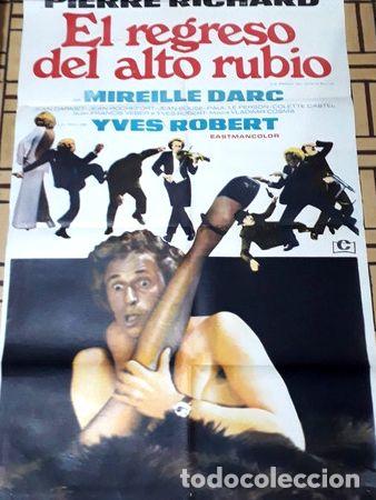 Kino: el regreso del alto rubio afiche pierre richard 380