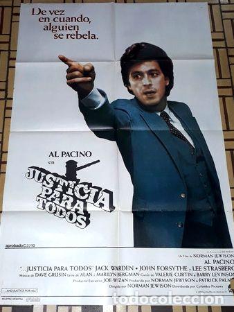 Kino: justicia para todos afiche al pacino jwarden 23274