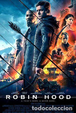 Cinema: poster original de cine robin hood 25
