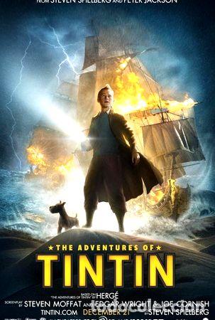 Cinema: poster original de cine las aventuras de tintin 28