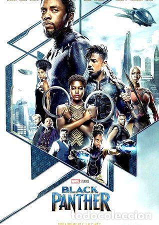 Cinema: poster original de cine pantera negra 04