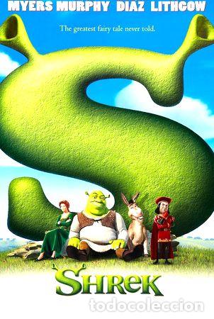 Cinema: poster original de cine shrek 2 108
