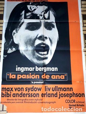 Cinema: la pasion de ana afiche max von sydow liv ullmann g13