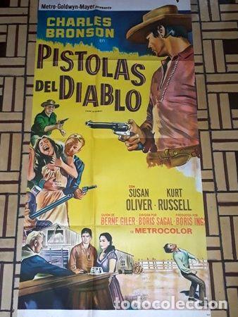 Cinema: pistolas del diablo afiche charles bronson soliver g17
