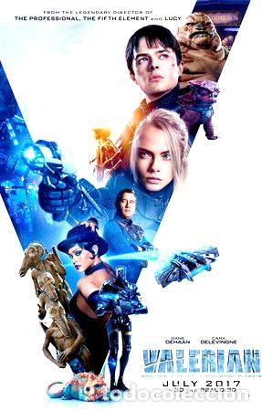 Cinema: poster original de cine valerian 33