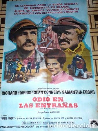 Kino: odio en las entranas afiche richard harris sean connery g32