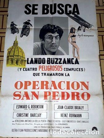 Kino: operacion san pedro afiche lando buzzanca erobinson g25