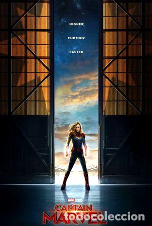 Kino: poster original de cine capitana marvel 1111
