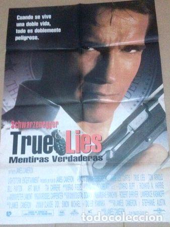 Kino: afiche de cine mentiras verdaderas schwarzenegger 481