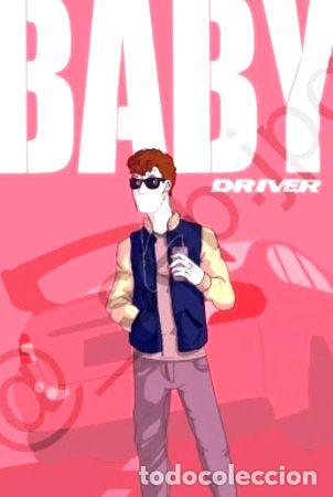Kino: poster diseno original baby driver 60x40