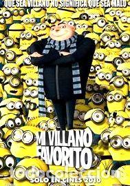 Kino: poster orignal de cine mi villano favoroto 61