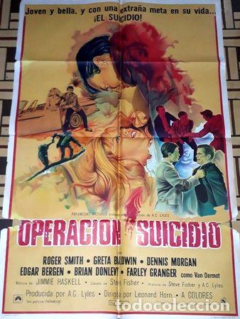 Kino: operacion suicidio afiche roger smith greta baldwin g22