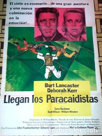 Kino: llegan los paracaidistas afiche blancaster ghackman h58