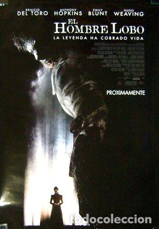 Kino: poster original de cine el hombre lobo 48