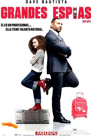 Kino: poster origonal de cine grandes espiad 89