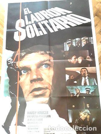 Kino: afiche cine el ladron solitario hardy kruger alain brunet
