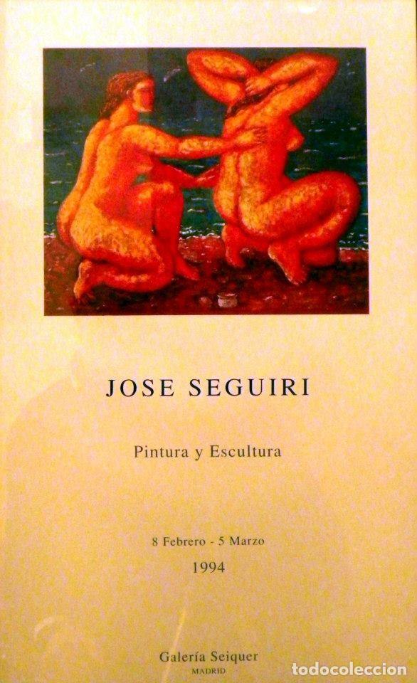 Kino: Cartel Jos&eacute; Seguiri en galer&iacute;a Seiquer de Madrid