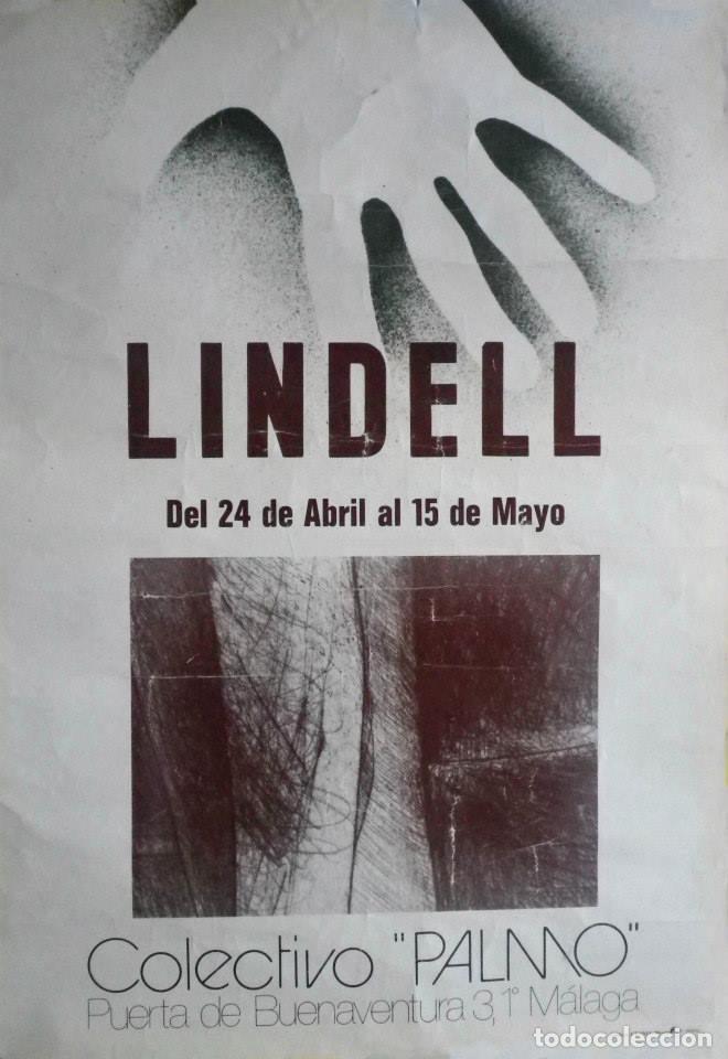 Kino: Cartel de Jorge Lindell sala de exposiciones del Colectivo Palmo en M&aacute;laga
