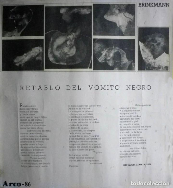 Kino: Cartel Enrique Brinkmann Feria Arco de 1986