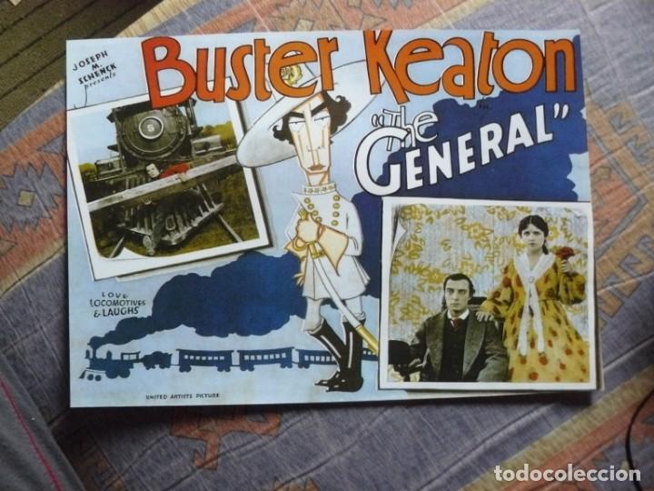 Kino: Cartel Tama&ntilde;o Folio con informacion detras de la pelicula: El maquinista de la general