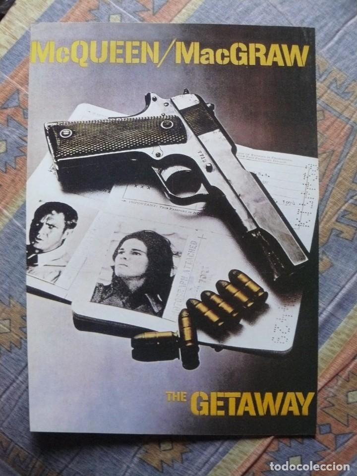 Kino: Cartel Tama&ntilde;o Folio con informacion detras de la pelicula: La huida
