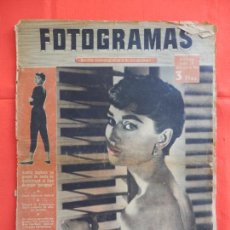 Cine: FOTOGRAMAS, AUDREY HEPBURN, AÑO IX, NÚM. 296, 30 JULIO 1954. Lote 265326734