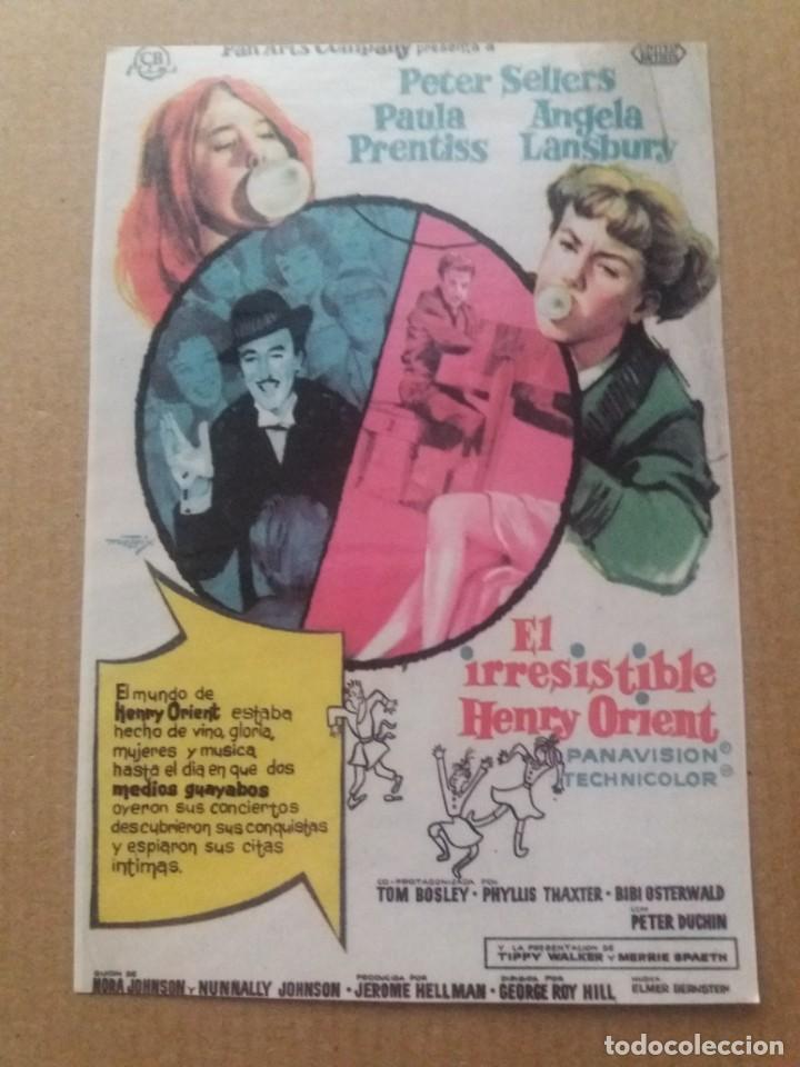Kino: El irresistible Henry Orient