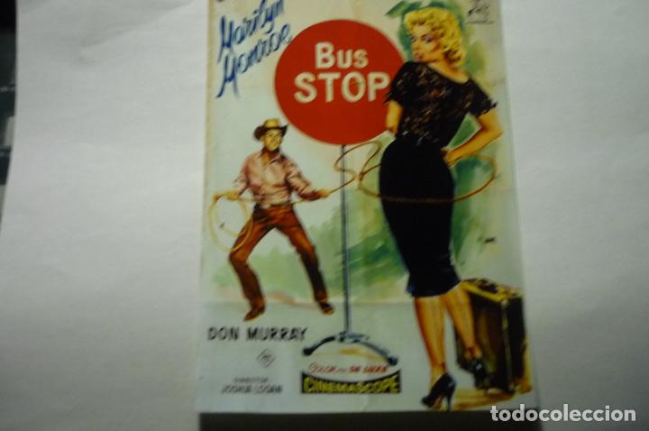 Kino: reproduccion foto cartel bus stop marilyn monroe