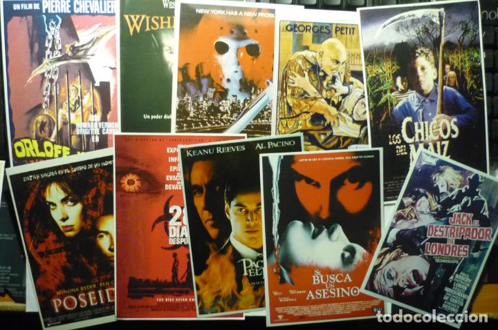 Kino: lote reproducc.cartelitos cine en foto y papel terror