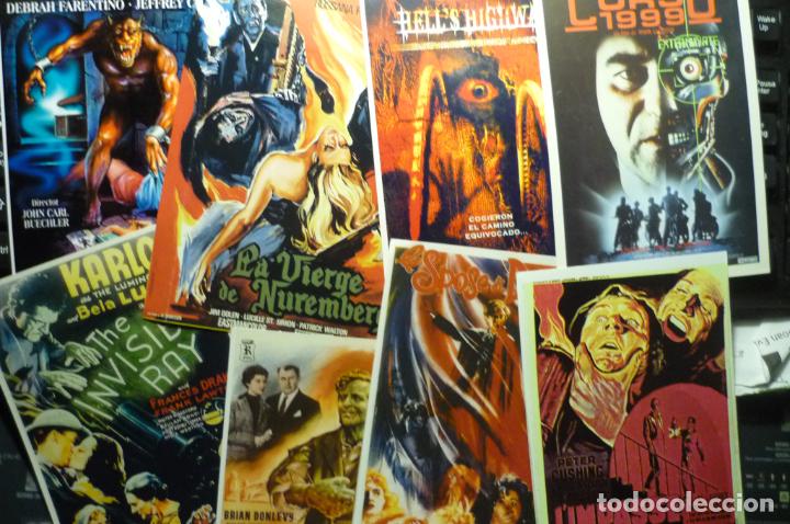 Kino: lote reproducciones foto-papel peliculas terror