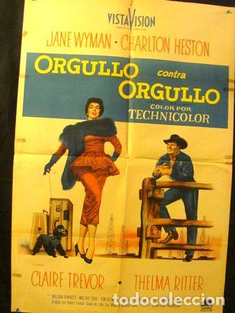 Kino: afiche original orgullo contra orgullo charton heston