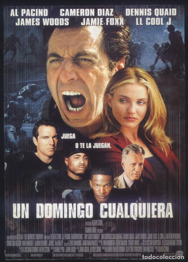 Kino: Q-09484- UN DOMINGO CUALQUIERA (Any Given Sunday) (FICHA T&Eacute;CNICA) Al Pacino - Cameron D&iacute;az