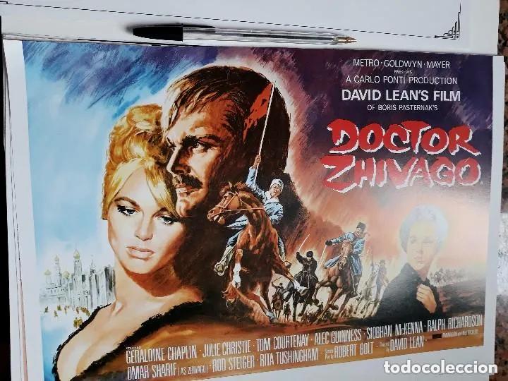 Cine: POSTER 26 X 36 CMS DOCTOR ZHIVAGO OMAR SHARIF JULIE CHRISTIE GERALDINE CHAPLIN