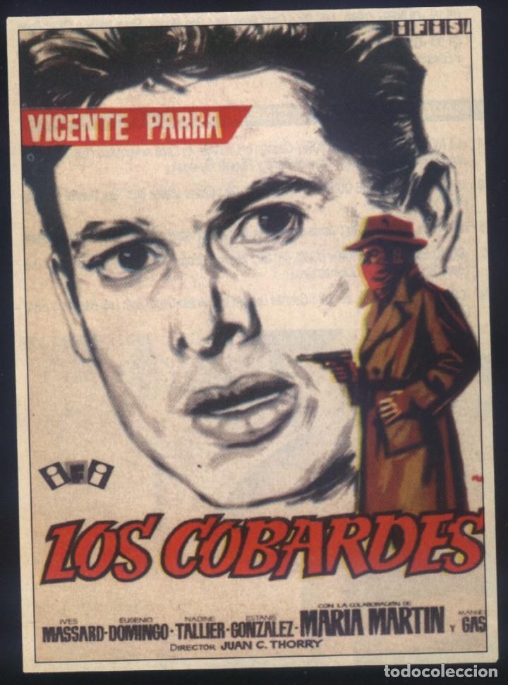 Kino: Q-09502- Los cobardes ( (La rue de la peur) (RECORTE PRENSA 10x14) Vicente Parra
