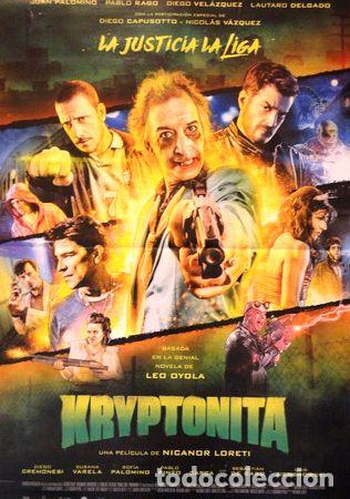 Kino: afiche kryptonita loreti oyola 2015 original cine