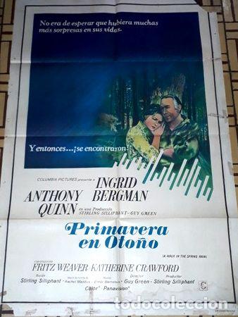 Kino: primavera en otono afiche anthony quinn ibergman e22