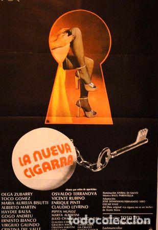 Kino: afiche original cine la nueva cigarra 1977