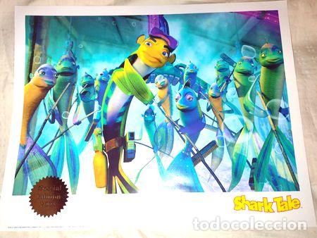 Kino: poster de shark tale certificado de auntenticidad