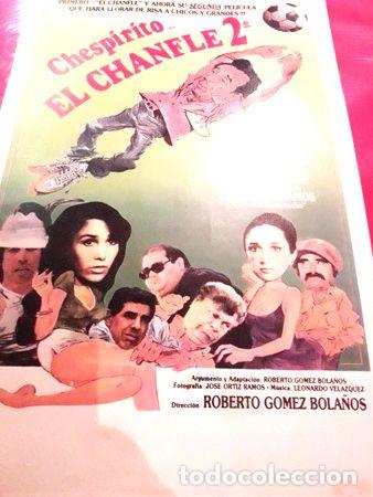 Kino: mini poster pelicula chespirito el chanfle 2 gomez bolanos