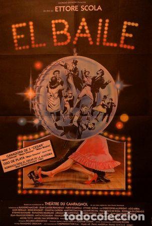 Kino: afiche el baile ettore scola poster original cine 1984