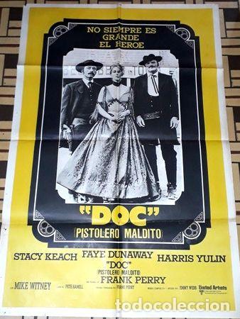Kino: doc pistolero maldito afiche skeach fdunaway fperry f9