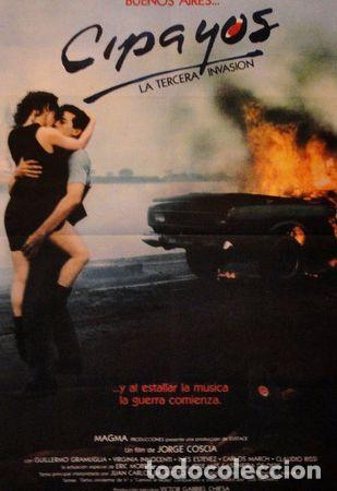 Kino: afiche cipayos la tercera invasion coscia 1989 baglietto