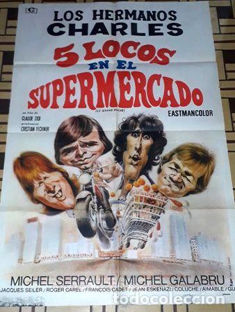 Kino: los hermanos charles 5 locos en el supermercado afiche d22