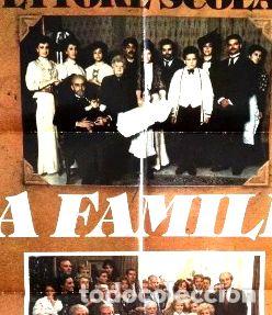 Kino: afiche original cine la familia 1987 scola