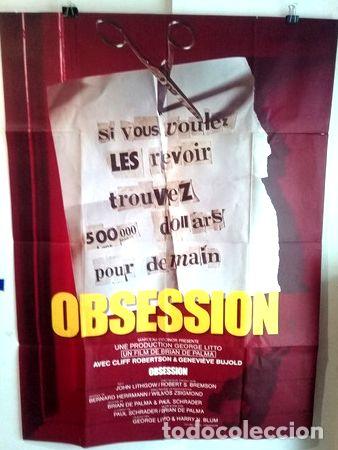 Kino: poster original pelicula obsesion de brian de palma