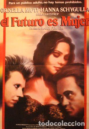 Kino: afiche marco ferreri el futuro es mujer 1984 original cine
