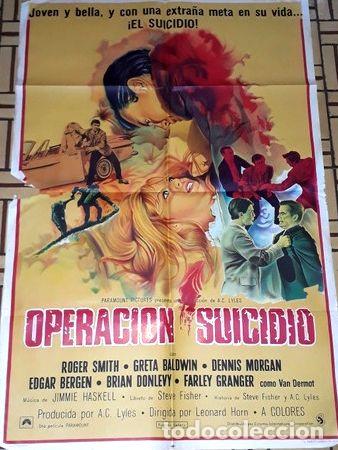 Kino: operacion suicida afiche roger smith greta baldwin morgan621